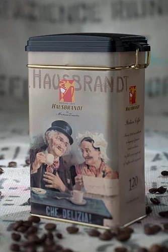Cafea prăjită și măcinată Hausbrandt Aniversario in doză inchisă ermetic1